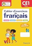 Cahier d'exercices de français CE1: Avec 169 autocollants