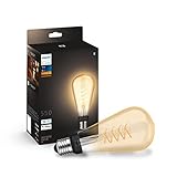 Philips Hue White E27 Filament ST72 550 lm, warmwit