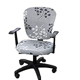 wonderfulwu Housse de chaise de bureau universelle,