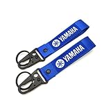 WRFUU Porte-clés personnalisé en polyester brodé pour