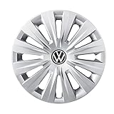 Volkswagen 5H0071455UWP Lot de 4 enjoliveurs en acier