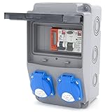 Répartiteur de courant de chantier 6NO 2 x 230 V +