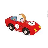 Janod - J08545 - Mini voiture en bois Story Racing