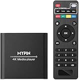 Lecteur Multimédia 4k, MYPIN Mini HD Media Player TV