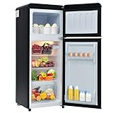 Réfrigérateur rétro, combiné réfrigérateur-congélateur,