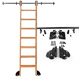 CXEGCCUF Quincaillerie d'escalier mobile pour bibliothèque