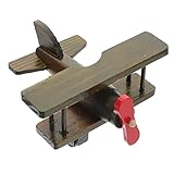 Abaodam maquette d'avion en bois jouet avion planeur
