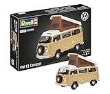 Revell-07676 VW T2 Camper (Easy-Click) Maquette, 07676,