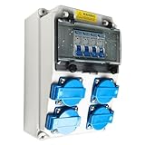 Distributeur de courant 16 A, 230 V, boîtier de distribution