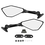 Paire de rétroviseurs de moto avec accessoire de universel