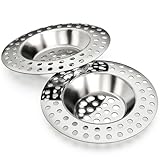 Kitchen Helpis® Lot de 2 tamis pour évier de douche