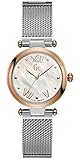 Gc Womens purechic Sport analogique Argent et Or Rose