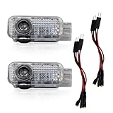 YananAC Lot de 2 éclairages de portière avec logo pour