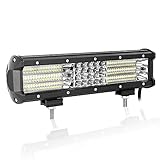 Willpower Barre LED 12'' 330W Bar a LED Spot et Inondation