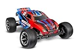 Traxxas Camion de stade Rustler 2WD 1/10 HD avec USB-C