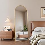 Miroir complet bombé avec coins arrondis, 162 x 53