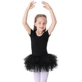 Bezioner Tutu Coton Enfants Ballet Tricot Danse Costume