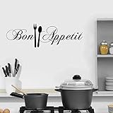 Bon Appétit Sticker et Décalcomanie Murale - Citations,