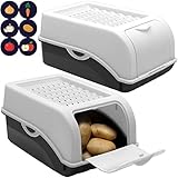 ARTECSIS Boîte Pomme de Terre I Lot de 2 Boîtes de