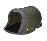 Spetebo Tente Pop-Up Verte 220 x 120 cm - Pour 2 Personnes