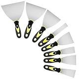 Lot de 8 spatules pour surfaces - Outil de construction