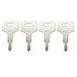 BODYART Lot de 4 clés d'allumage de rechange H806 pour