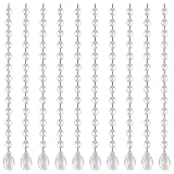 Belle Vous Pampilles Cristal Transparent en Forme de