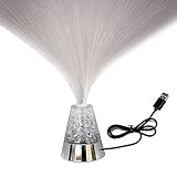 Lampe à fibre optique LED Couleur changeant la lumière