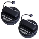 Lot de 2 bouchons de réservoir de carburant 17670-T3W-A01
