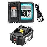PaillYue DC18RC Chargeur 18V Remplacement pour Makita
