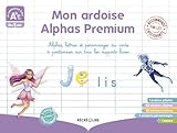 Mon ardoise Alphas Premium: Avec 1 ardoise pliante,