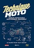 Techniques Moto: Moteur, partie-cycle, électronique,