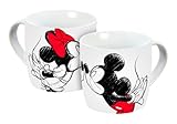 Tasse Mickey Kiss Sketch rouge 300 ml