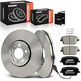 Frankberg Lot de 2 disques de frein + 4 plaquettes