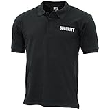 MFH Polo de sécurité - Noir, Noir , L