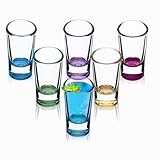 KADAX Lot de 6 Verres à Liqueur 28 ml - Pour Alcool,