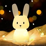 Tremdwoto Veilleuse en forme de lapin pour chambre