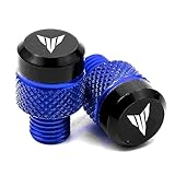 2 bouchons de trou de rétroviseur de moto M10 x 1,25