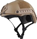 Casque Tan Tactical Yakeda Fast airsoft