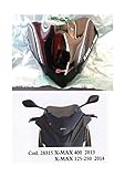 Pare-brise fumé foncé Yamaha X-Max 400 cc 2013 et 125/250
