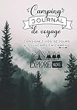 Camping - Journal de Voyage: Carnet de bord de Road