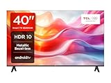 TCL Smart TV 40 pouces, Full HD, DVB-T2, H.265, noir