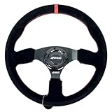 OCC MOTOR SPORT VOLANT À FOND PLAT REVENGE MODÈLE ALCANTARA