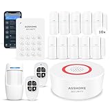 AGSHOME Alarme Maison sans Fil 15 Pack WiFi Alarme
