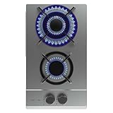 Cecotec Plaque de Gaz Butane et Naturel 2 Feux Bolero