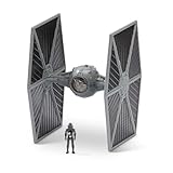 Bizak Star Wars Nave 8 cm Tie Fighter Gris, avec 1