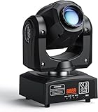 UKing Lyre Led 50W Tête Mobile DMX 512 Éclairage à