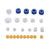Engrenages Plastiques Kit de 26pcs Roues Dentées Engrenages
