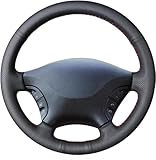 MEWANT Housse de volant de voiture cousue à la main