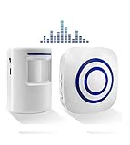 BeiLan Sonnette sans Fil Kit de Carillon de Porte Electrique